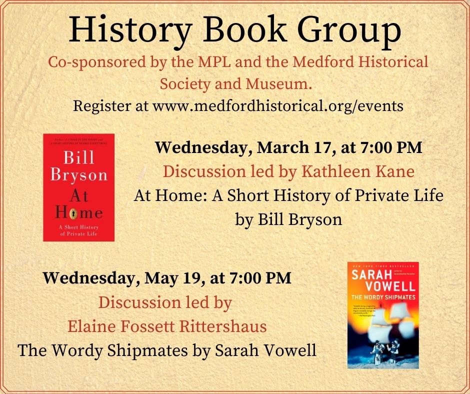 History Book Group Zoom event image