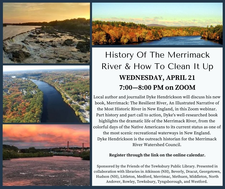 History of the Merrimack River Zoom event image