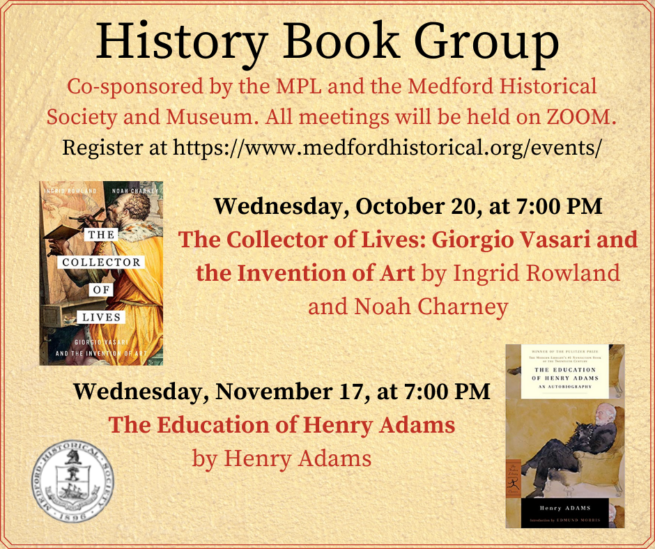 History Book Group Fall 2021 event image