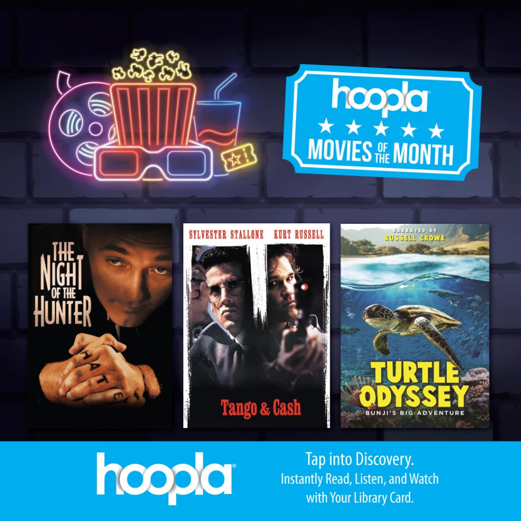 November Movies of the Month on Hoopla