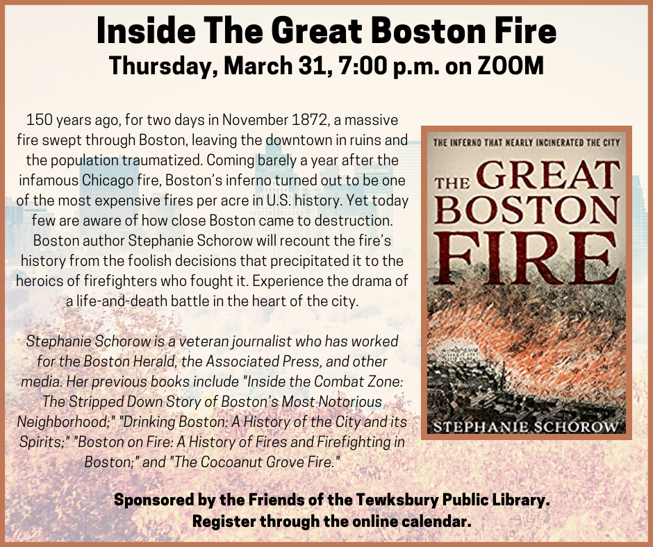 Inside the Great Boston Fire ZOOM event image