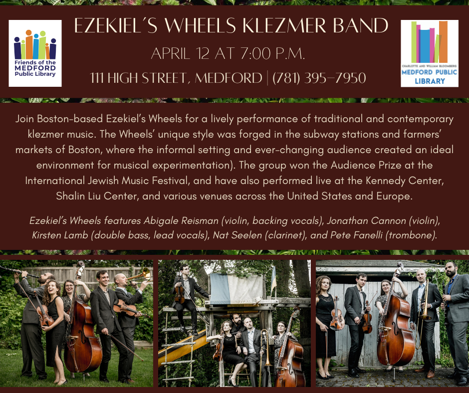 Ezekiel's Wheels Klezmer Band event image
