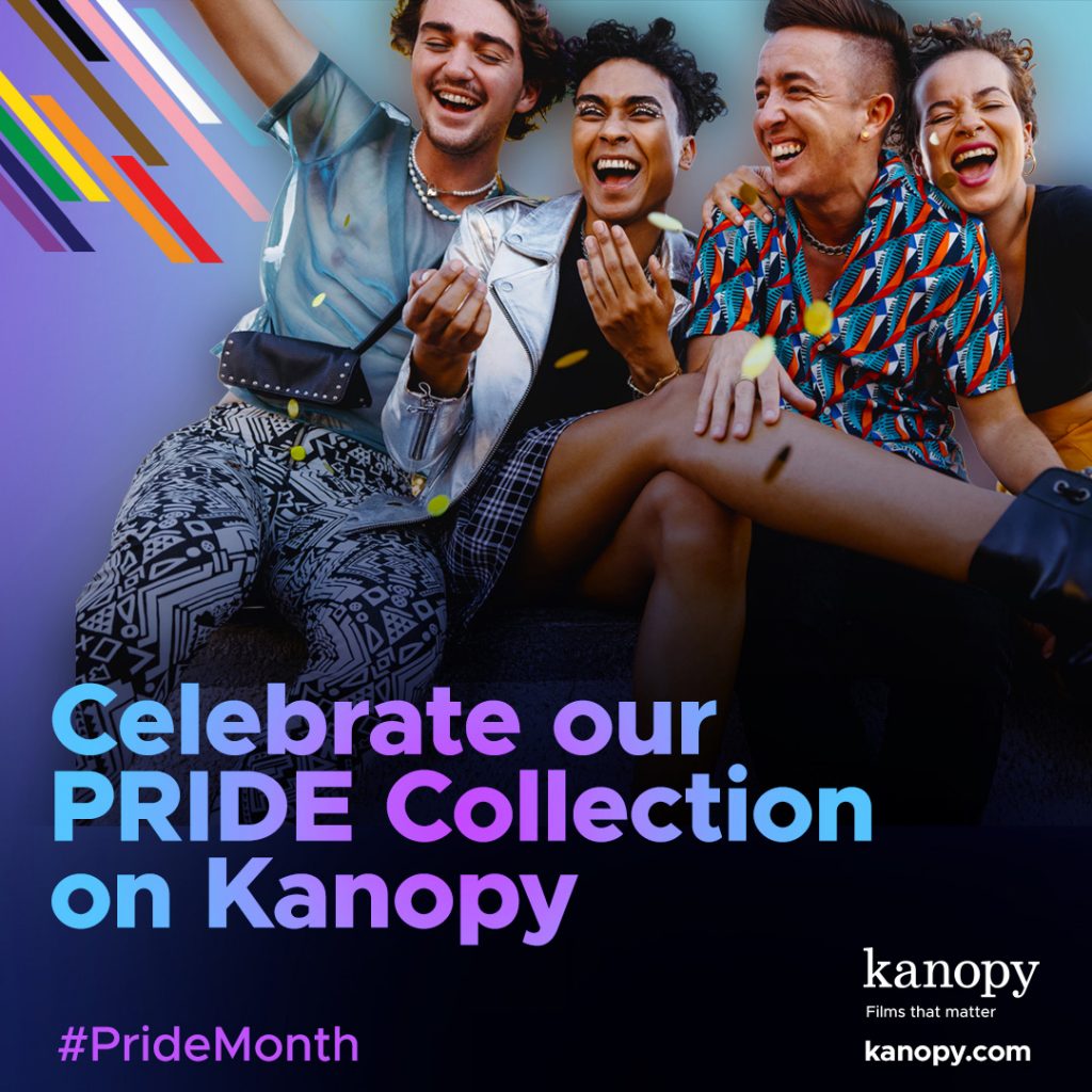 Celebrate our Pride Collection eResources on Kanopy, Hoopla, and Libby