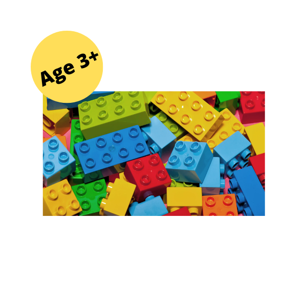 image of legos text reads ages 3+