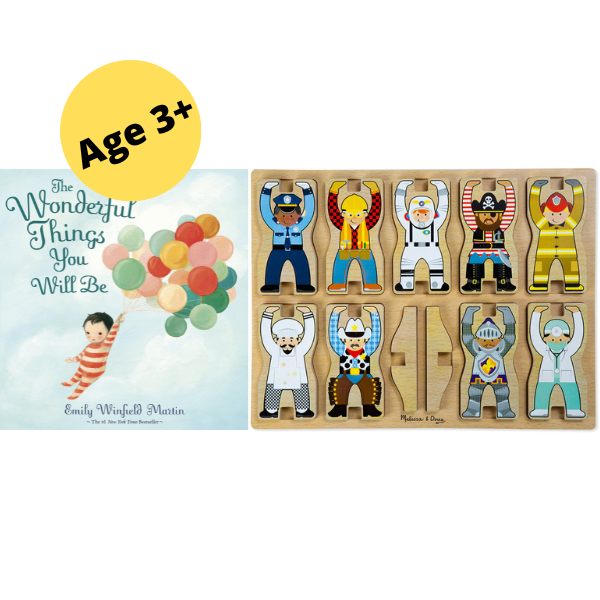 image of stacking puzzle text reads ages 3+