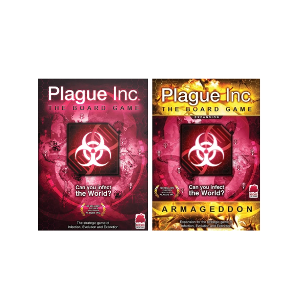 image of plague inc + expansion game covers