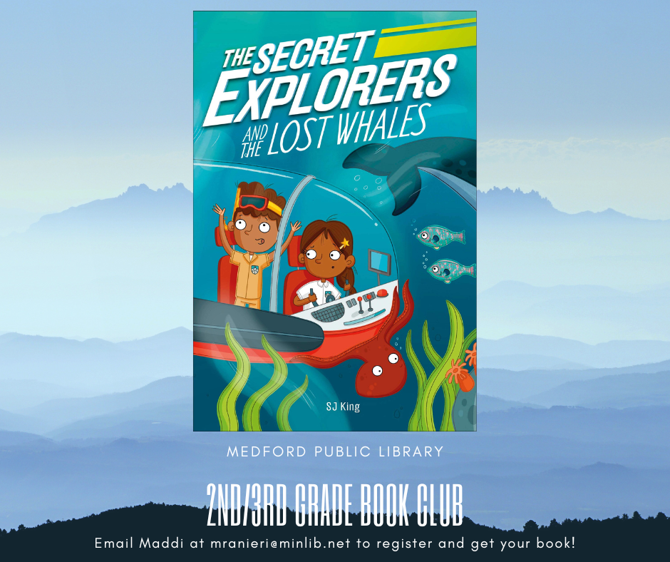image of cover of secret explorers and the lost whales