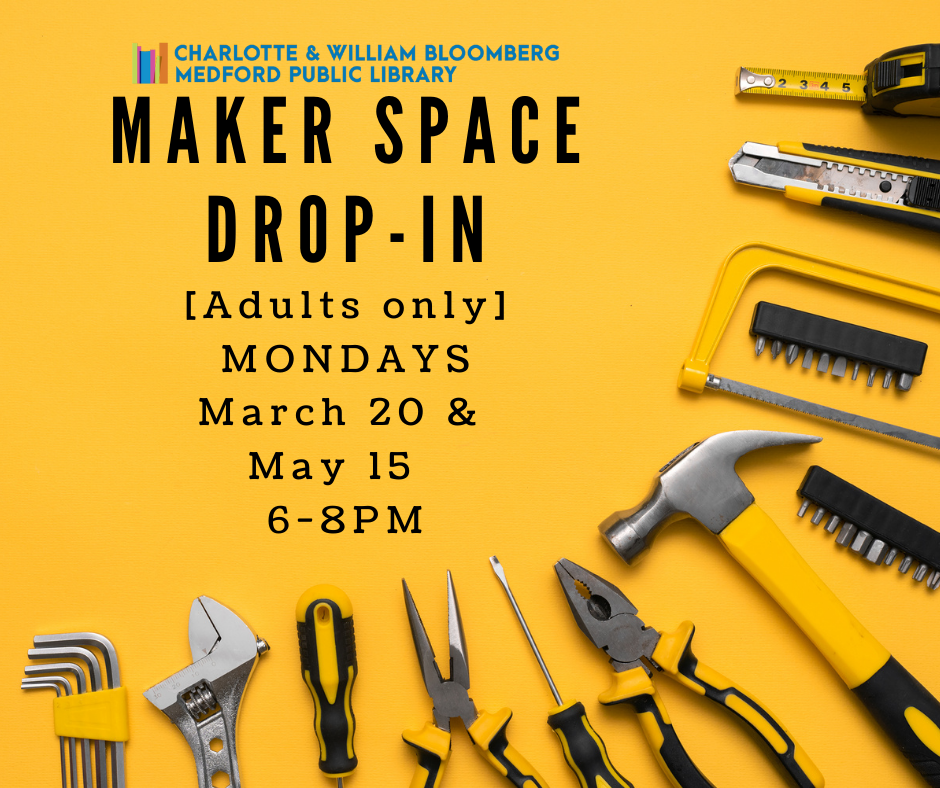 Adult Makerspace Drop-in Hours