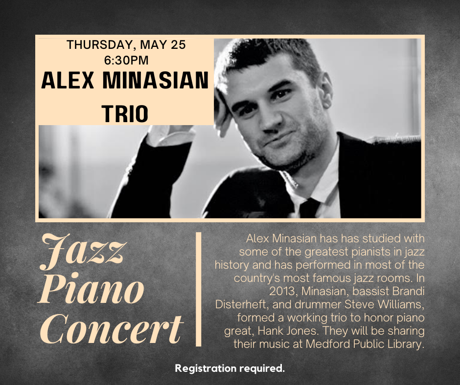 Jazz piano Concert: Alex Minasian Trio