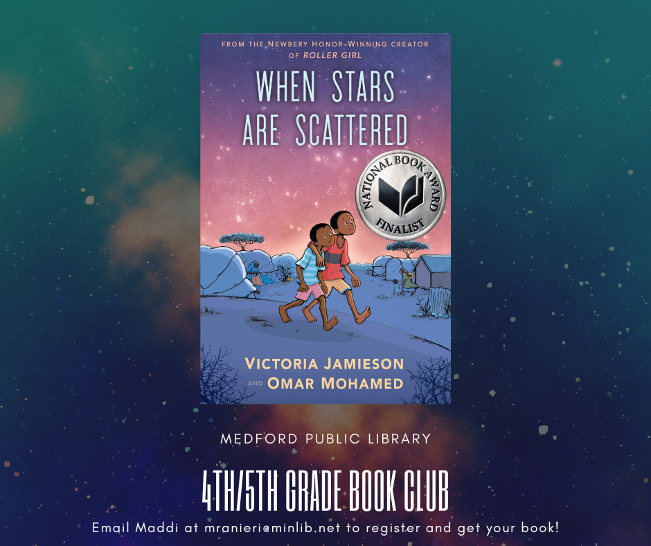 image of cover of when stars are scattered book