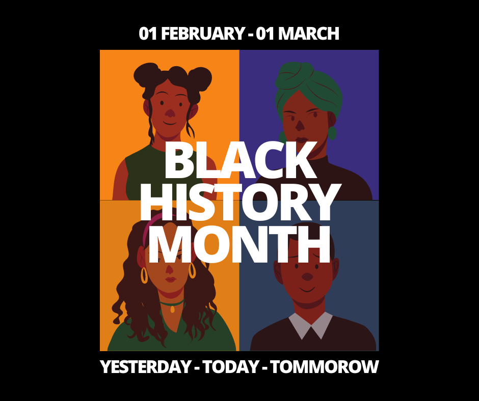 black history month yesterday, today, tomorrow