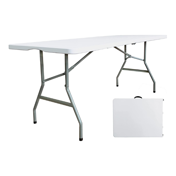 image of 6' long bifold table