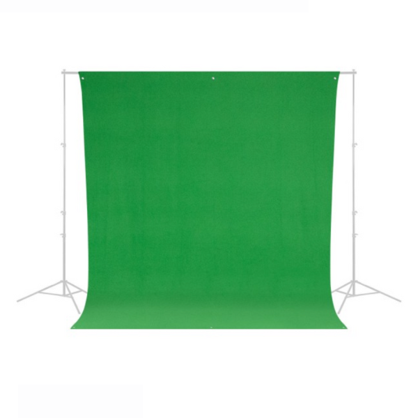 image of green screen and support stand