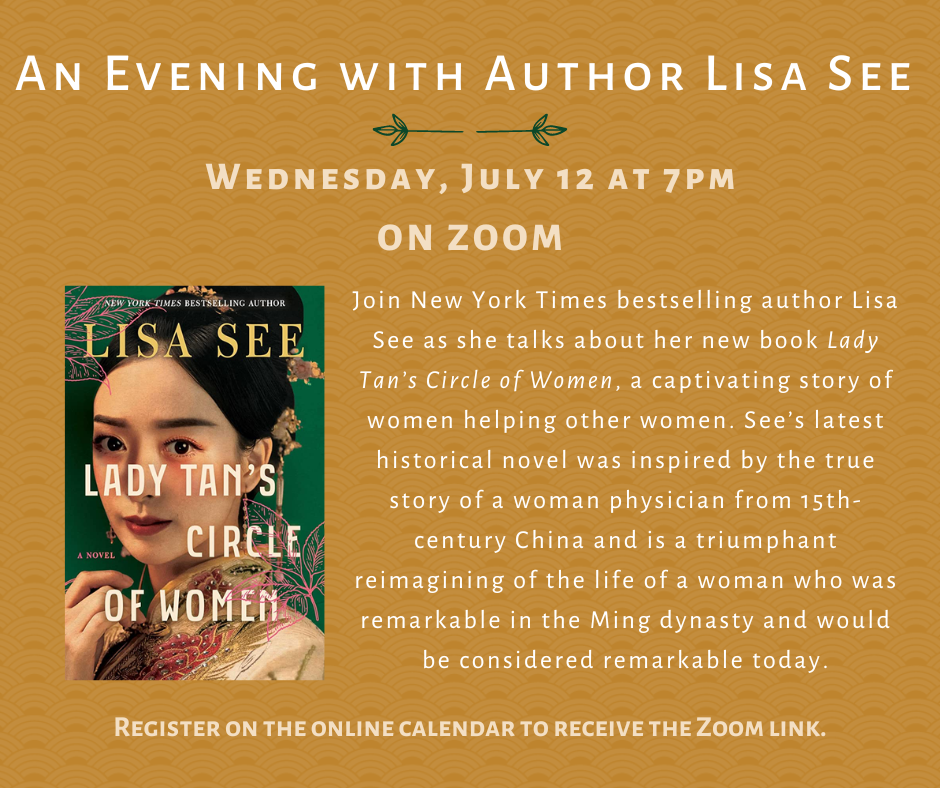 An Evening with Author Lisa See