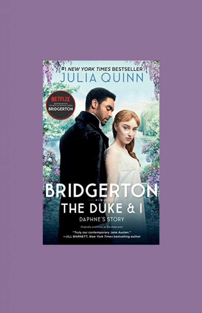 Image of the cover of the duke and I bridgerton 1