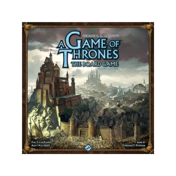 image of a game of thrones board game cover