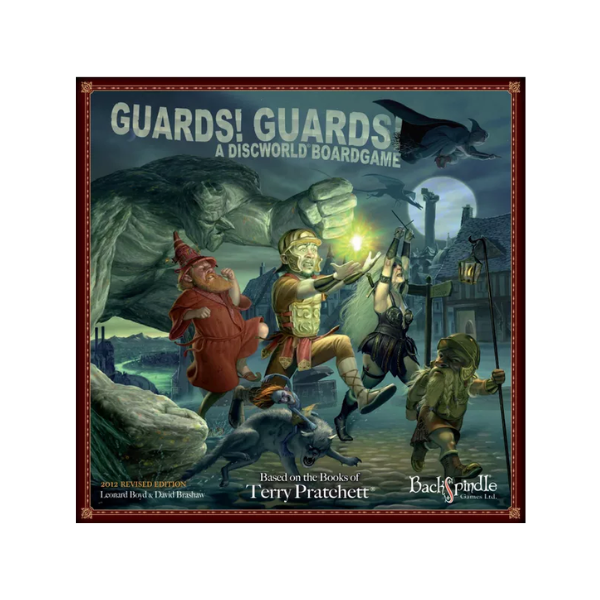 image of guards guards a discworld game cover