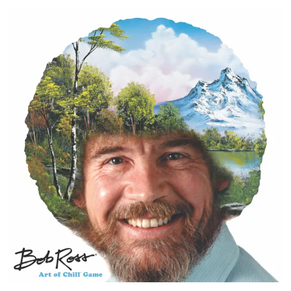 image of cover of bob ross art of chill game