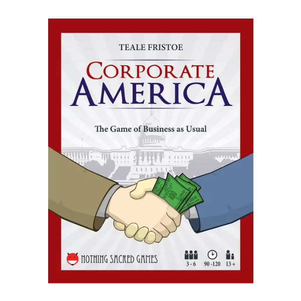 image of corporate america board game cover