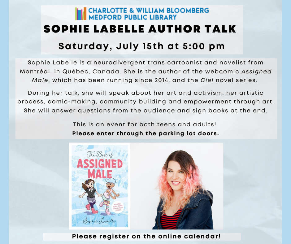 Sophie Labelle Author Talk image