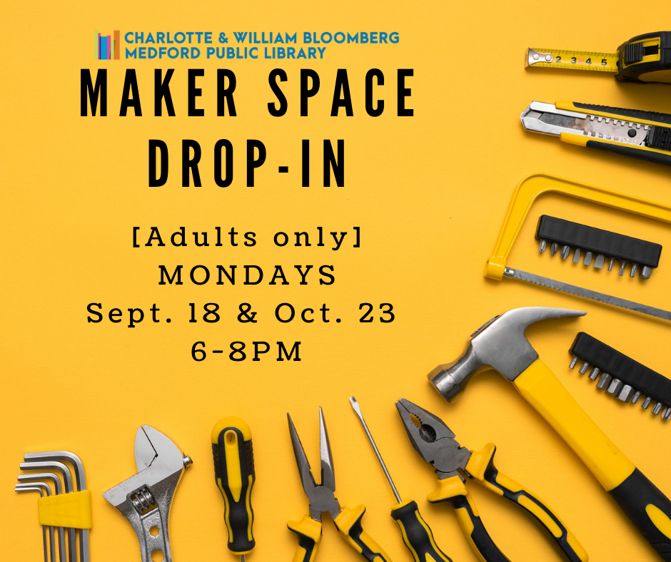 Makerspace drop in hours image