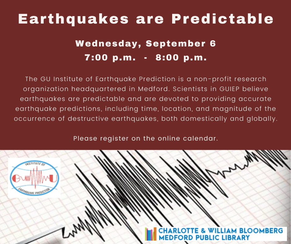 Earthquakes are predictable event image