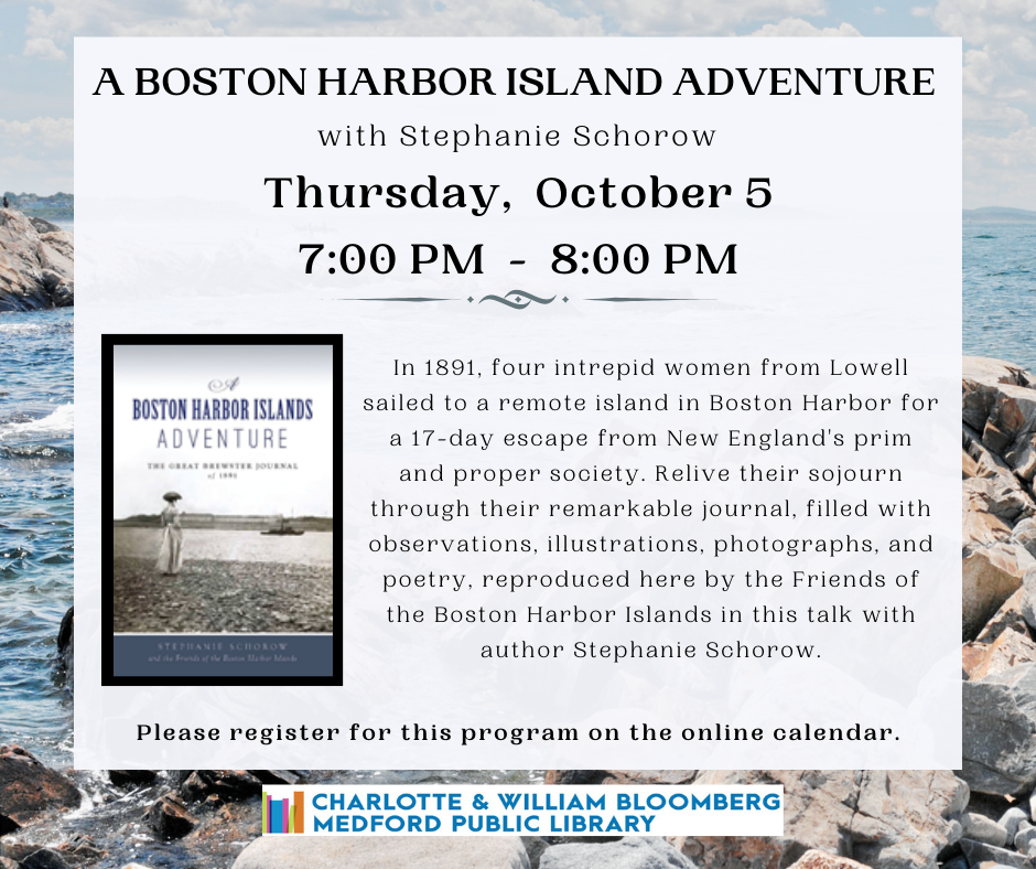 A Boston Harbor Island Adventure author talk image