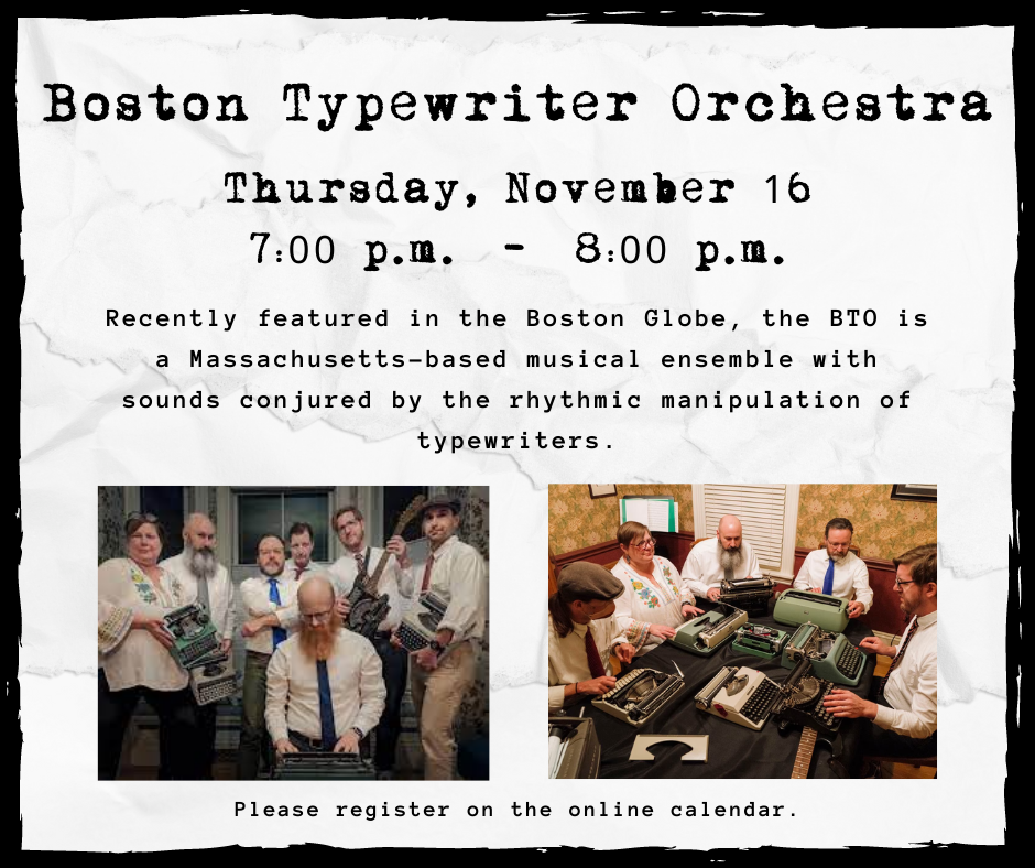 Boston Typewriter Orchestra concert image
