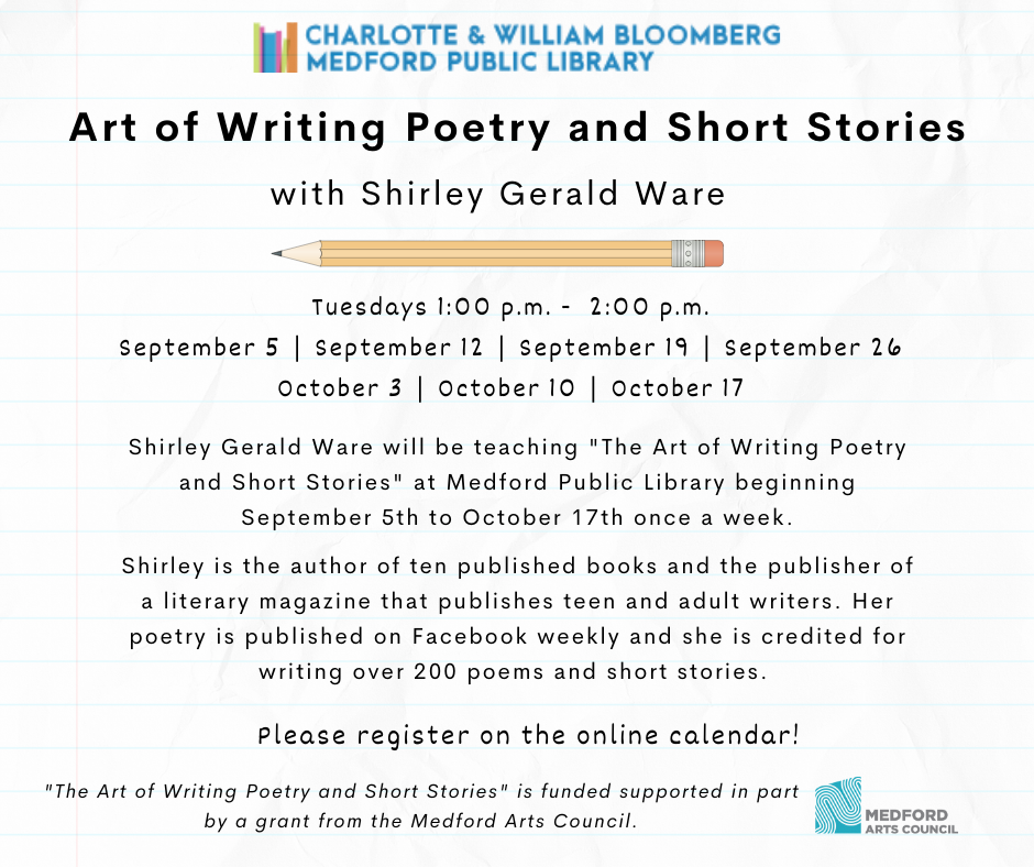 The Art of Writing Poetry and Short Stories class image