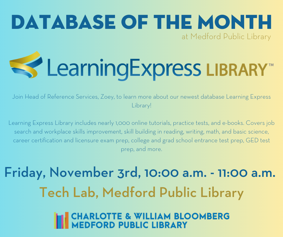 Database of the Month: Learning Express Library