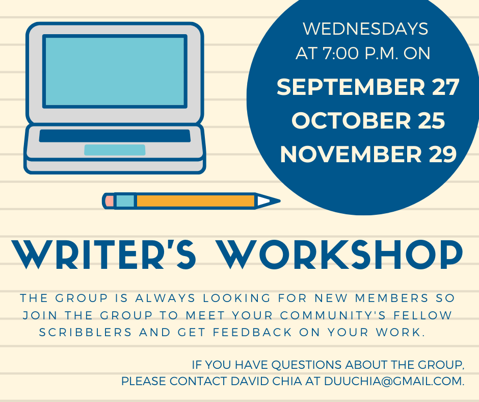 Fall Writer's Workshop image