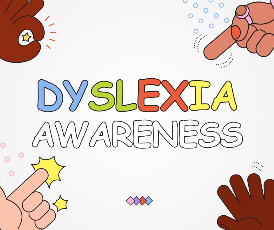 Image text reads Dyslexia Awareness