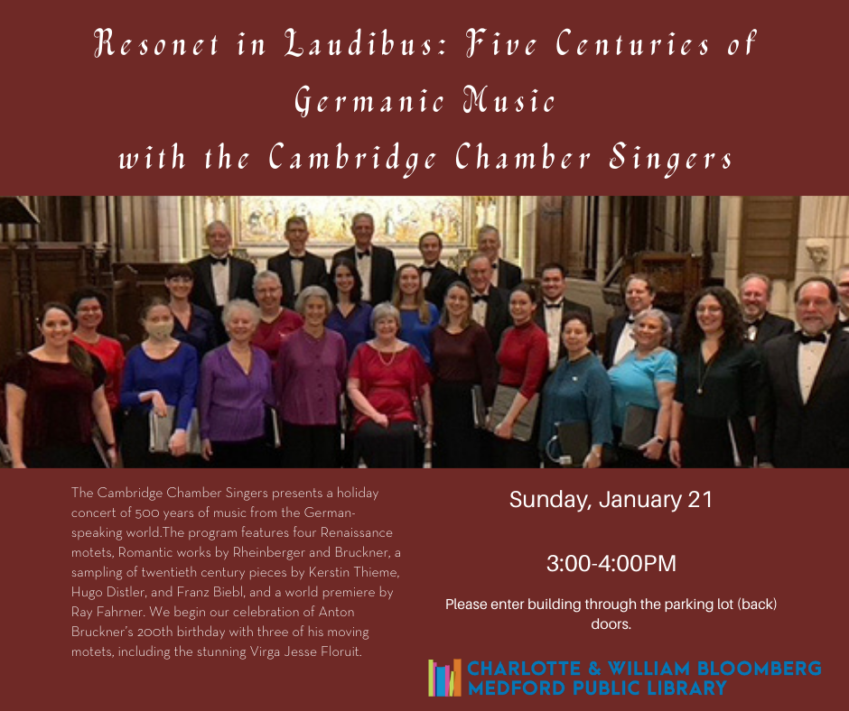 Cambridge Chamber Singers concert image