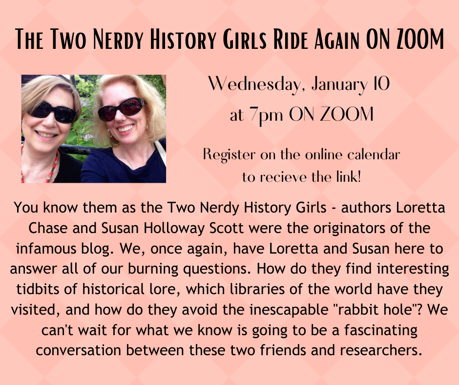 Two Nerdy History Girls ON ZOOM event image