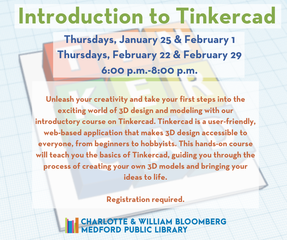 Introduction to Tinkercad event image