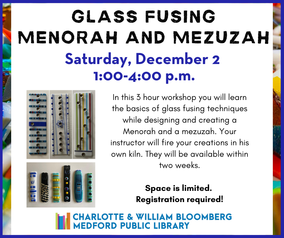Glass Fusing Menorah and Mezuzah event image