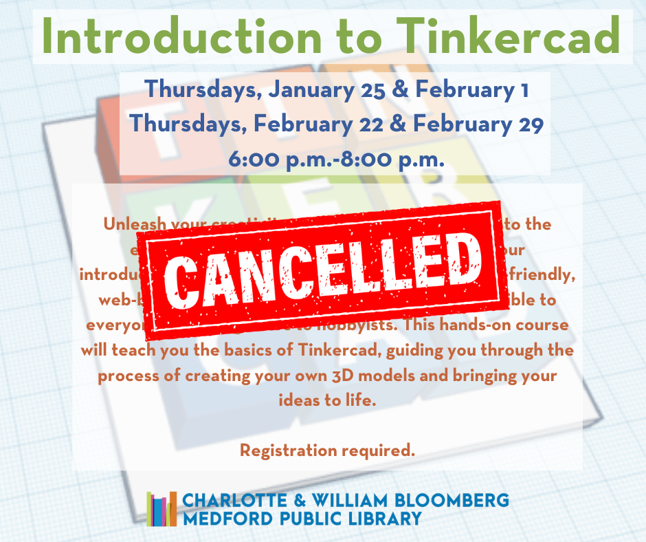 event cancelled - will be rescheduled