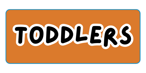 Orange and blue button reading "Toddlers"