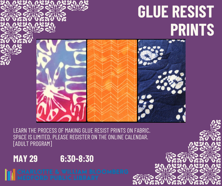 Glue Resist Prints