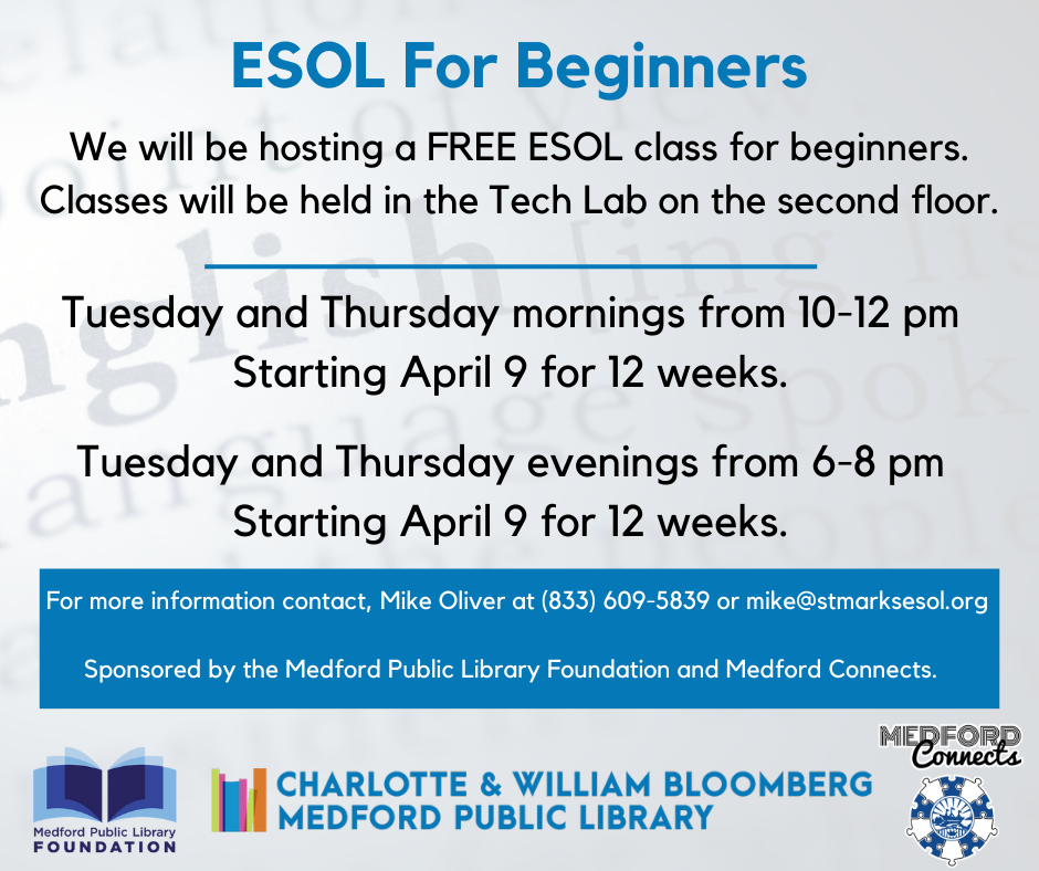 ESOL for Beginners