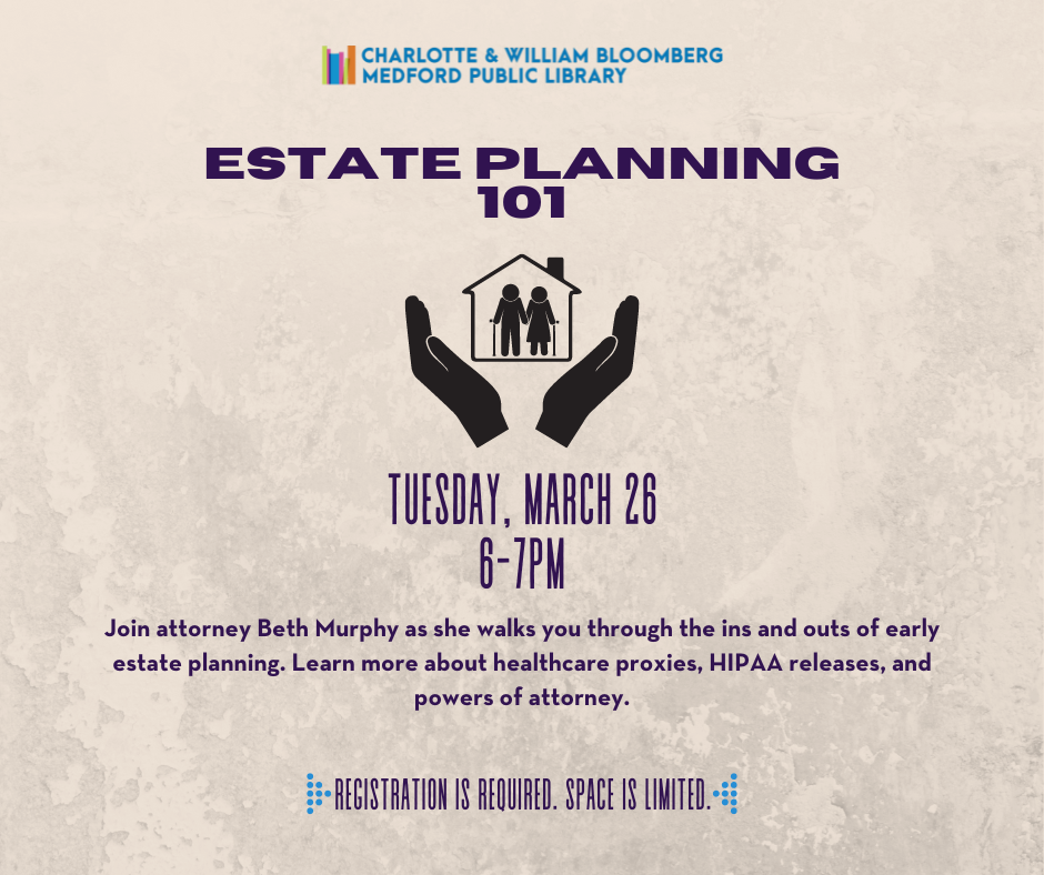 estate planning tuesday march 26 6-7pm