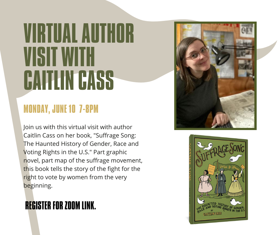 ZOOM: Virtual Author Visit with Caitlin Cass event image