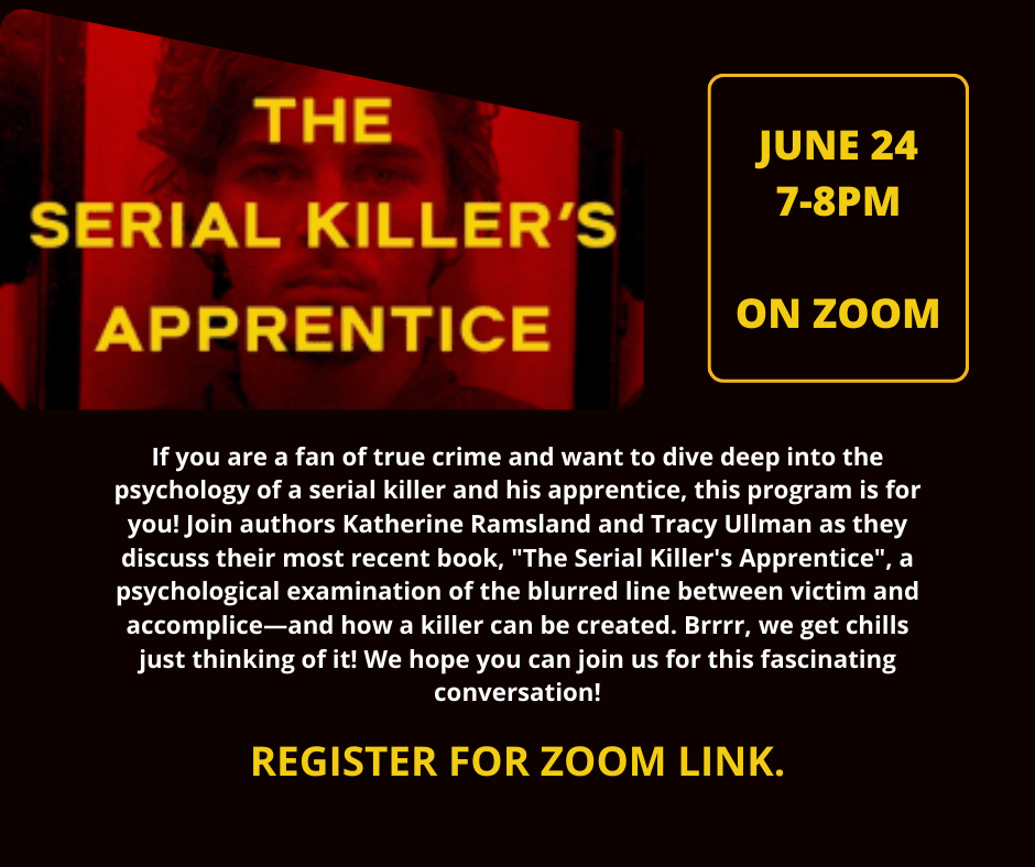 ZOOM: The Serial Killer's Apprentice event image.