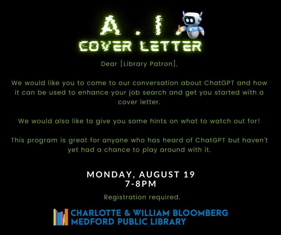 AI Cover Letter event image.
