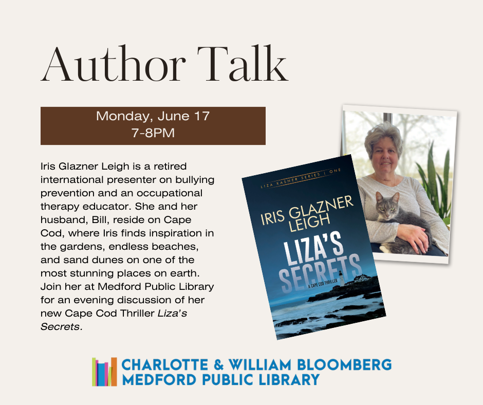 Author Talk with Iris Glazner Leigh event image.