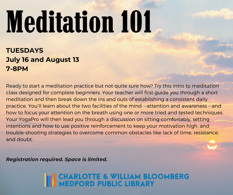 Meditation 101 Workshop image.