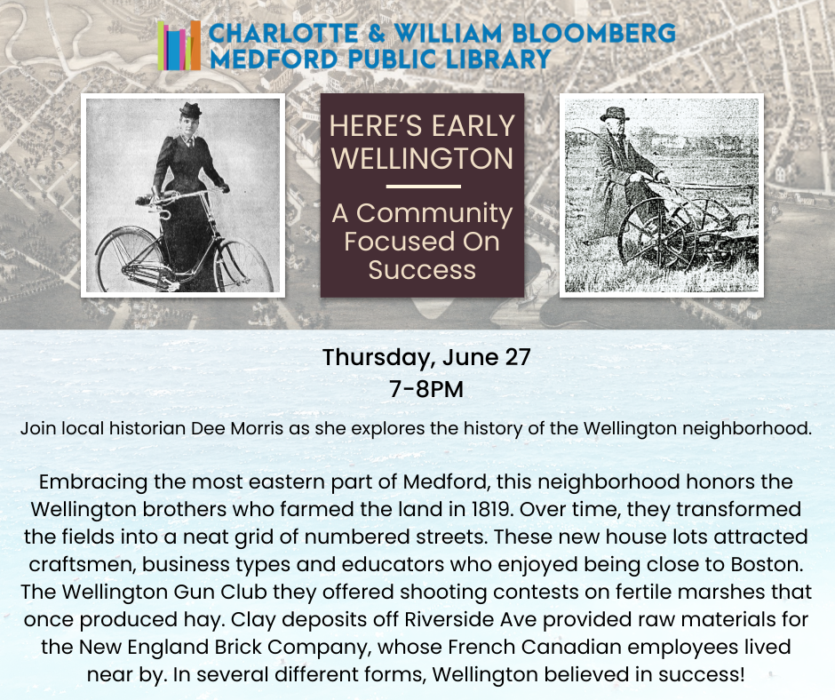 Here's Early Wellington with historian Dee Morris event image.
