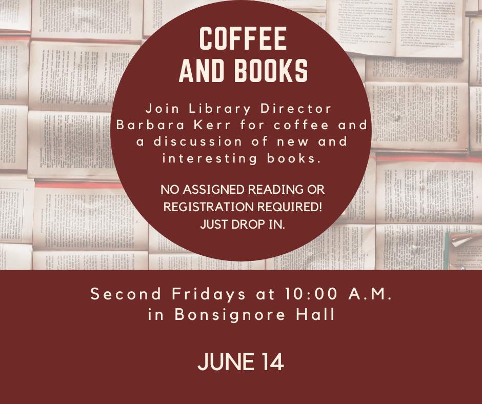 Coffee and Books June event image