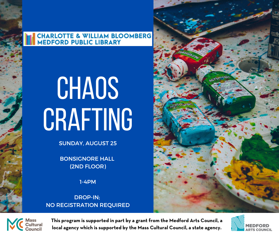 chaos crafting maker fair sunday august 25 1-4pm drop-in; no registration required