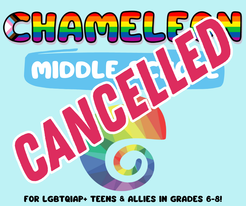 Cancelled Middle School Chameleon calendar image